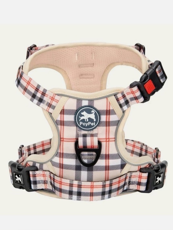 Poypet Other - No Pull Dog Harness Medium Polypet Beige/Pink XL